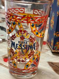 Bicchiere birra Messina