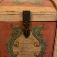 Cassapanca bresciana ‘800. Originale.