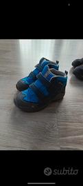 scarponi trekking bambino taglia 28