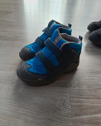 scarponi trekking bambino taglia 28