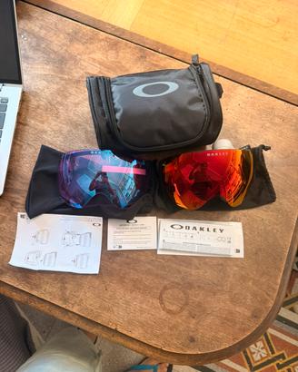 Oakley flight deck pro L prizm (doppia lente)