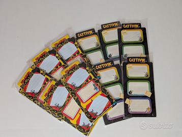 Etichette per libri e quaderni