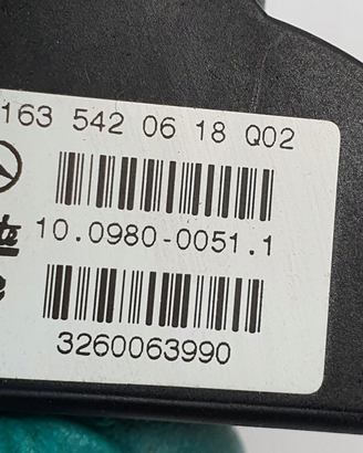 Sensore di accelerazione A 163 542 06 18