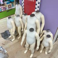 Set di 9 manichini bimbi