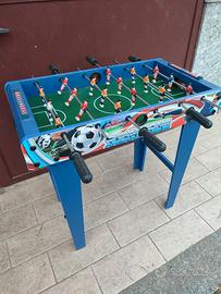 Calcio balilla calcetto in legno per bambini
