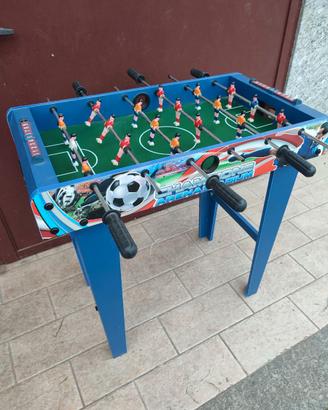 Calcio balilla calcetto in legno per bambini