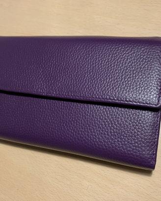 Portafoglio da donna in vera pelle mod. SF8298