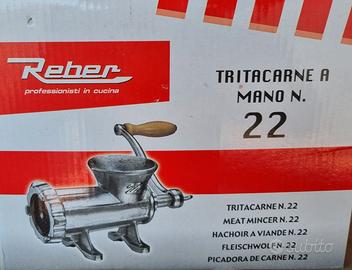 Reber Tritacarne manuale da 22