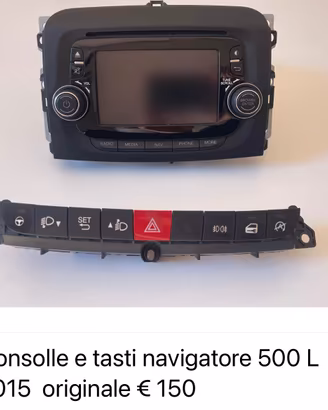 Consolle navi originale fiat 500L