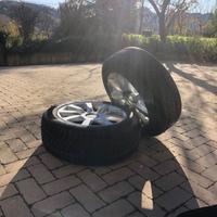 cerchi ruote complete 235/55 r18 pirelli invernali