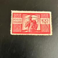 Francobollo del 1947 serie Democratica