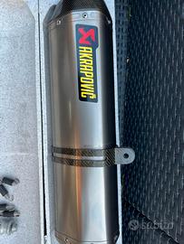 scarico akrapovic yamaha 500/530