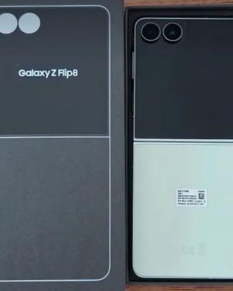 GALAXY ZFLIP 8 MINT NUOVO + GALAXY WATCH 8