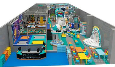Parco Giochi Completo per Aree Ludiche