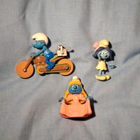 Lotto 3 Personaggi I Puffi (The Smurfs) - McDonald