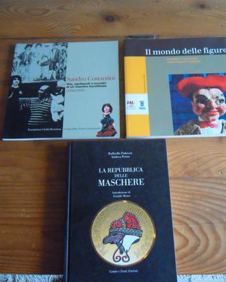 Repubblica Maschere Costantini burattinaio 4 vol