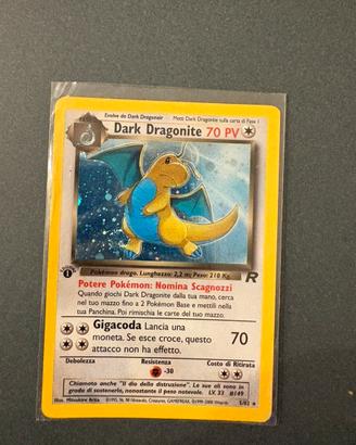 Dark Dragonite 1ª Ed. Holo ITA Team Rocket 2000