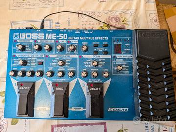 Boss ME-50 multieffetto + alimentatore originale