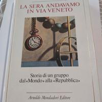 Libro "La Sera.andavamo in Via Veneto"