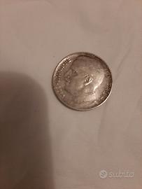 Moneta da 50 cent Italia 1921 bordo rigato rara