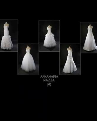 5 ABITO DA SPOSA, IN LOTTO Atelier ANNAMARIA MAZZA