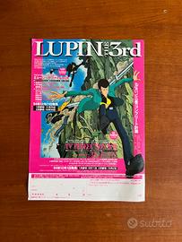 Flyer Lupin III Monkey Punch Vintage Prima Serie