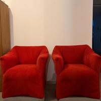 Coppia Poltrone "TENTAZIONE" Cassina - Bellini 