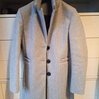 Cappotto taglia xs grigio chiaro