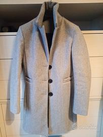 Cappotto taglia xs grigio chiaro