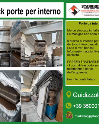 Stock porte interno