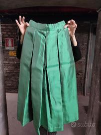 Gonna a pieghe lunga da sera