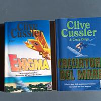 set 2 romanzi Clive Cussler best sellers avventura