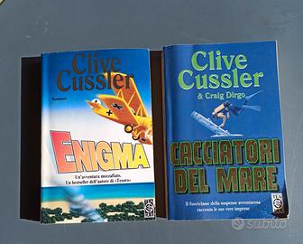 set 2 romanzi Clive Cussler best sellers avventura