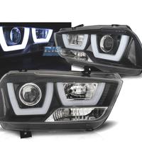 FARI PER DODGE CHARGER 11-15 A LED NERI