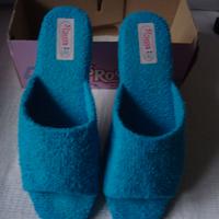 Ciabatte donna nuove, 3ROSE numero 41, in spugna