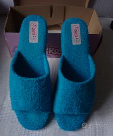 Ciabatte donna nuove, 3ROSE numero 41, in spugna