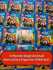 Il Mondo Degli Animali - Mancolista Figurine 1/199