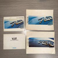 Libretto uso e manutenzioni originale Volvo 740