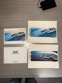 Libretto uso e manutenzioni originale Volvo 740