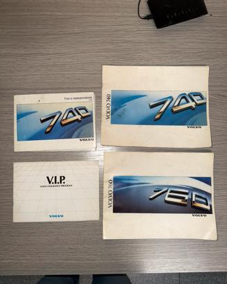 Libretto uso e manutenzioni originale Volvo 740