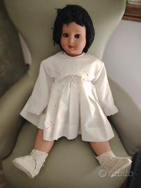 bambola originale anni '50, in celluloide 