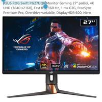 ASUS ROG Swift PG27UQR 4k 160hz NUOVO 27”