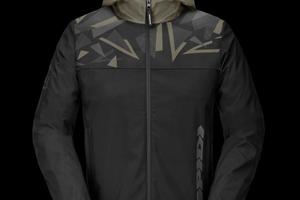 Giacca in Tessuto Spidi Hoodie Evo Sport VERDE MIL