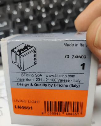 termostato digitale bticino