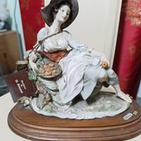 Scultura in ceramica di Capodimonte di  G. Armani