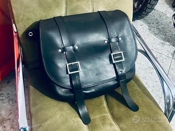 Borsa harley davidson wild hog cuoio dyna softail
