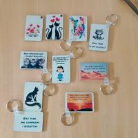 Portachiavi unisex sublimazione