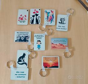 Portachiavi unisex sublimazione