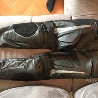 Braghe moto in pelle tipo gp