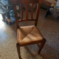 Tavola apribile a libro e 4 sedie